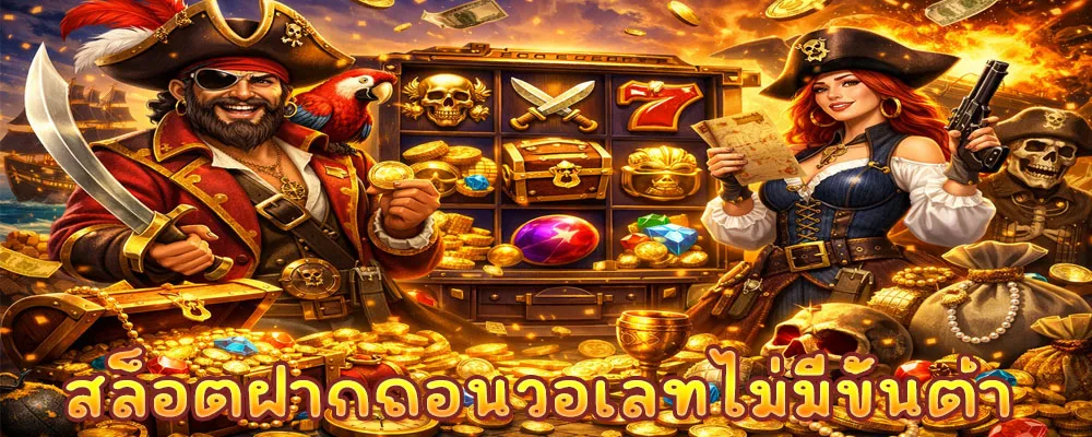 สล็อตฝากถอนวอเลทไม่มีขั้นต่ำ